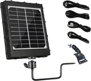 8000mAh Solarpanel 12V/1.2A, 9V/1.6A, 6V/2.4A Ausgang, Externer Eingang 5 V/2A I