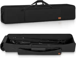 102CM Stativtasche, Multifunktionale Lichtständer Tragetasche mit gepolstertem S