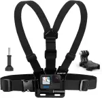 Brustgurt Chesty Brusthalterung Chest Mount Strap Harness Kompatibel mit GoPro Hero 13 12 11 10 9 8 7 6 5 4 Session Max DJI Osmo Action Kameras