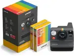 Polaroid - Now Gen 3 - Sofortbildkamera - Bundle Kamera + Farbfilm (16 Fotos) Schwarz (6560)