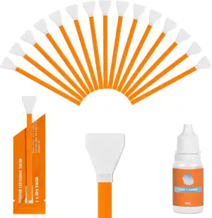 Sensor Reinigungsset, 15 Stück 24mm Sensor Reinigungs Kit für Vollformat-Kameras