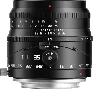 TTARTISAN 35mm F1.4 Tilt Objektiv APS-C Manueller Fokus Prime Objektiv (für Sony
