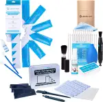LENS-AID Reinigungsset für Kamera, Objektiv & Sensor: Komplettset mit Flüssigreiniger, Blasebalg, Pinsel, Lens Cleaning Pen, Mikrofasertuch, Elektronik-Pflegeset & Sensor Swabs (12 mm)