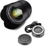 Samyang AF 75mm F1,8 FE + Lens-Station für Sony E Portrait-Objektiv für Vollformat & APS-C I 32,9...
