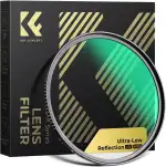 K&F CONCEPT Ultra-niedrige Reflexion UV Filter 77mm Schutzfilter (Nano Xcel)