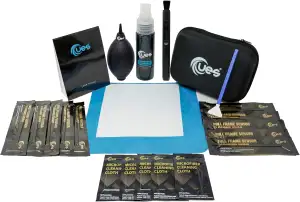 UES DKL24 DSLR-Kamera-Reinigungsset: Vollformat-Sensorreinigung Pinsel, Linsen- 