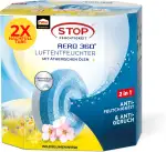 Pattex AERO 360° Wildblumenwiese Tabs Nachfüllpack, reduzieren Feuchtigkeit und schlechte Gerüche, Nachfülltabs für den Luftentfeuchter AERO 360°, 2er-Pack (2x450g)