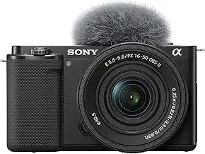 Sony ZV-E10K Systemkamera (APS-C) mit 16-50 mm f/3,5-5,6 II Power Zoom Kit-Objek
