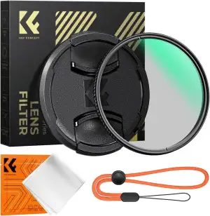 K&F CONCEPT Filter 77mm Polfilter CPL HD Optisches Glas mit Multi-Nano-Beschicht