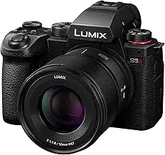 Panasonic LUMIX S5II Full Frame Mirrorless Camera Kit with New Phase Hybrid AF, 