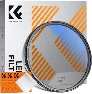 K&F Concept K-Serie Pro 67mm Slim Zirkularer Polfilter Polarisationsfilter CPL F