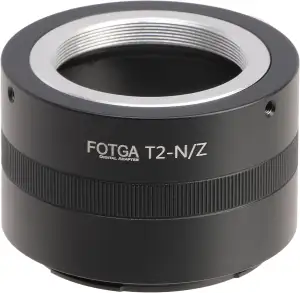 FOTGA Objektivadapter Konverter Ring für T2 T Mount Objektiv Lens to Z-Mount Mir