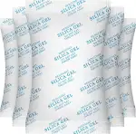 O2frepak 10 Gramm 100 Stück Silica Gel Silicagel Beutel Sachets Trockenmittel Feuchtigkeit Absorber Desikkant, Silicabeutel Trockenmittelbeutel Entspricht