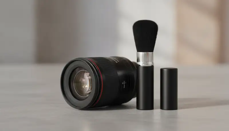Reinigungspinsel Optik: Festbrennweiten richtig pflegen