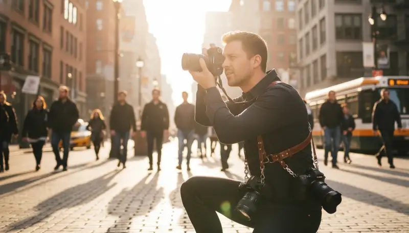 Rückenschonend fotografieren: Ergonomische Kameragurte